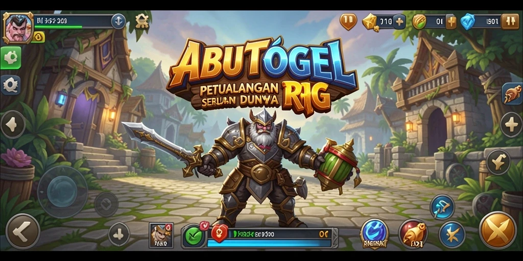 Tangkapan layar menunjukkan karakter menjelajahi dunia RPG yang kaya.