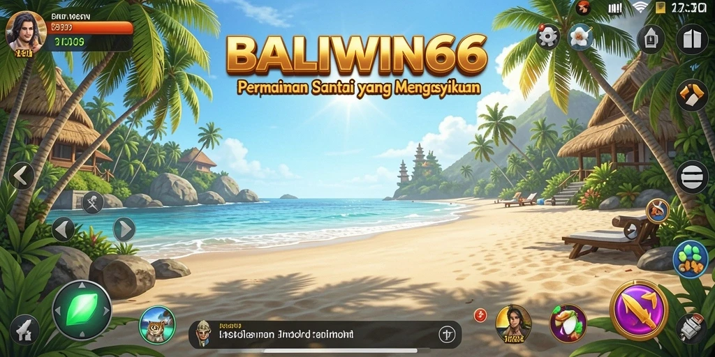 Screenshot gameplay BALIWIN66 yang menampilkan suasana permainan santai.