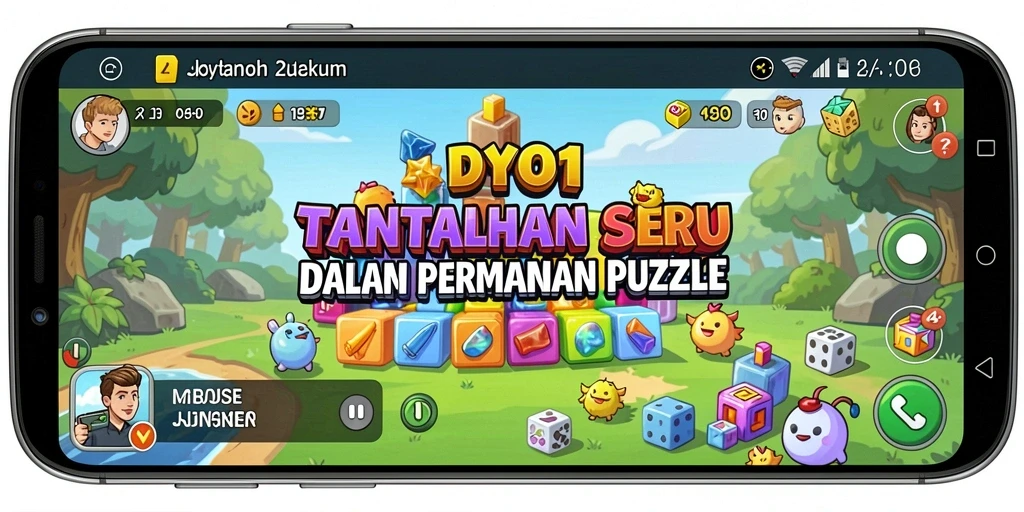 Tangkapan layar menunjukkan pengalaman bermain DY01 yang menantang dan seru.