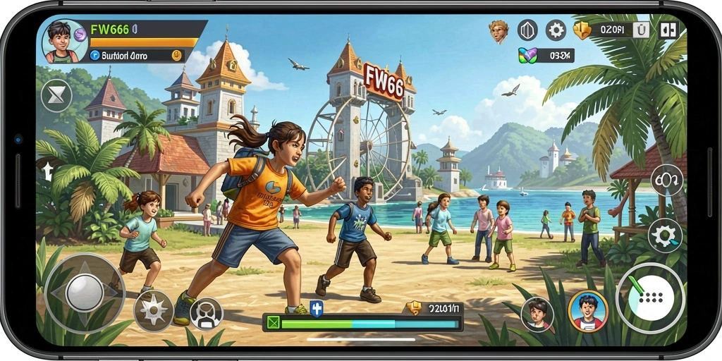 Screenshot utama FW66 menampilkan pengalaman gameplay Simulation yang mendalam dan menyenangkan.