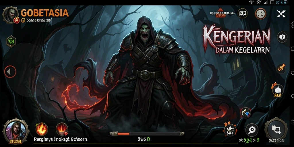 Gameplay menyeramkan GOBETASIA yang penuh dengan kengerian.