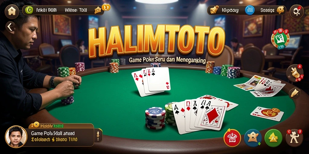 Tampilan menarik dari gameplay HALIMTOTO yang penuh strategi.