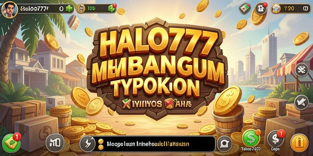 Tangkapan layar HALO777 menunjukkan gameplay membangun imperium Tycoon yang seru.