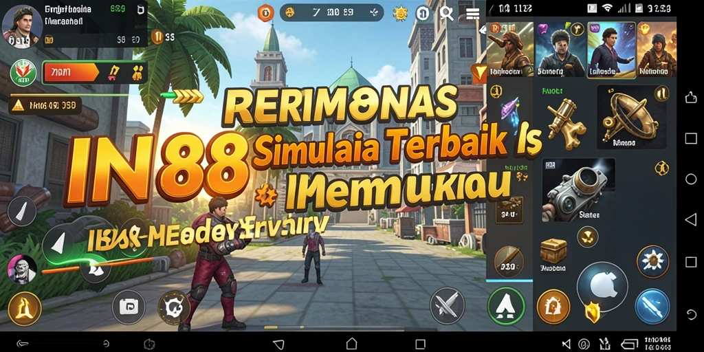 Tangkapan layar IN88 menampilkan gameplay simulasi yang seru dan interaktif.