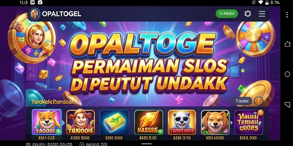 Tampilan screenshot OPALTOGEL yang menampilkan gameplay Slot yang mengasyikkan.