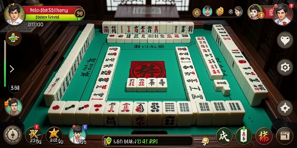 Tampilan gameplay S80 yang menampilkan keseruan permainan Mahjong.