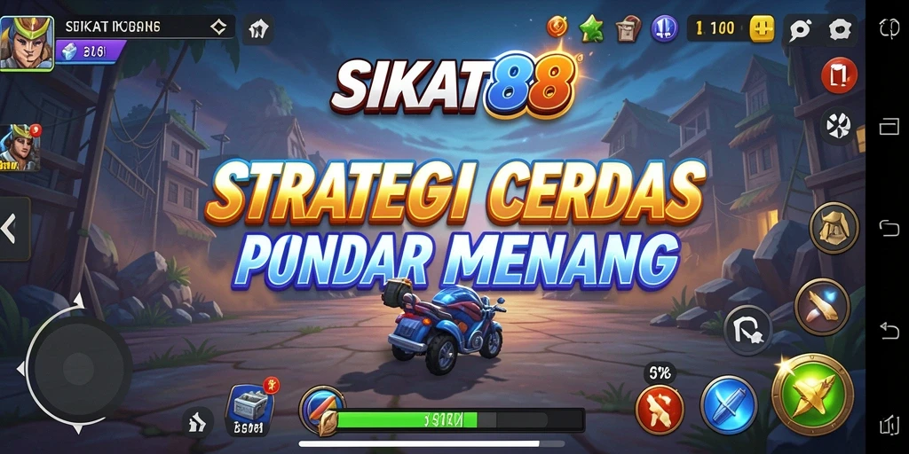 Screenshot utama SIKAT88 menampilkan aksi taktis yang mendebarkan.
