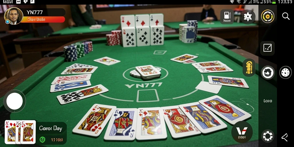 Tampilan gameplay YN777 yang menarik dan interaktif dalam permainan Gaple.